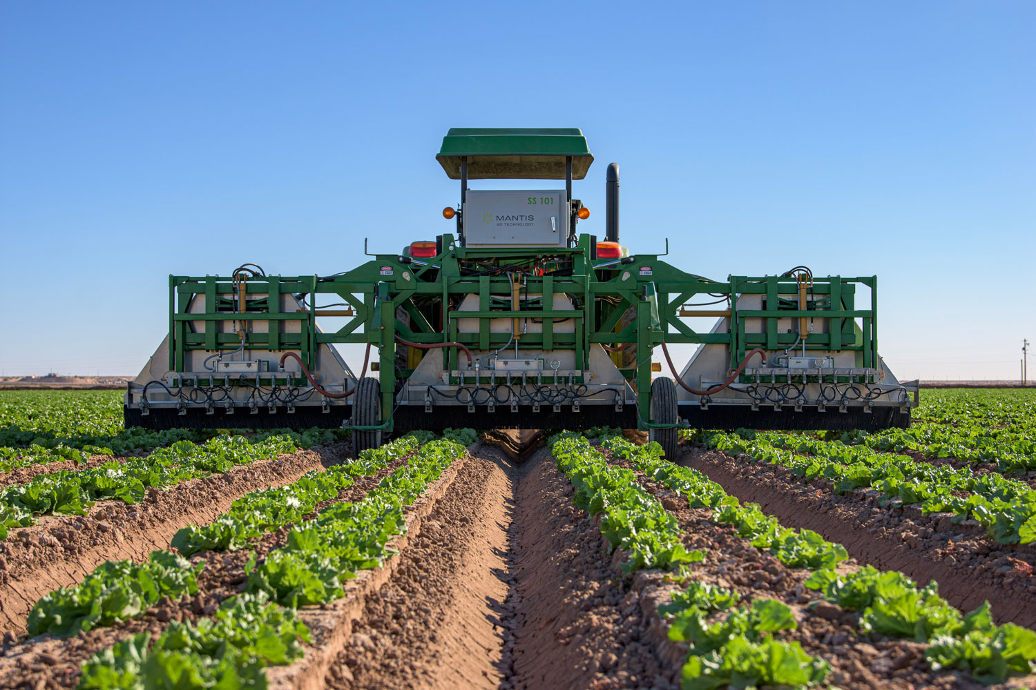 Smart Sprayer in a field.